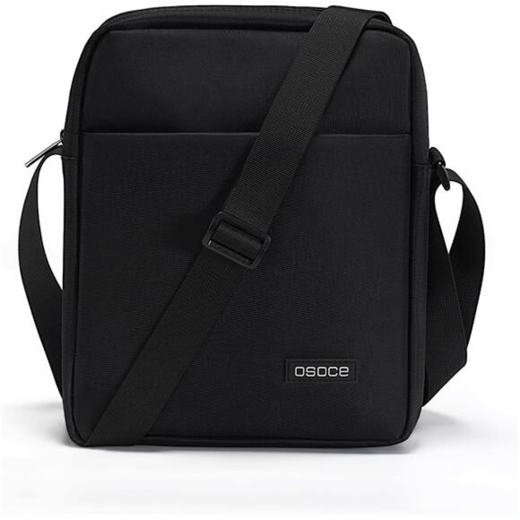 Water Resistant Messenger Bag for Men Crossbody Shoulder Bag Business Office Tra - Picture 1 of 7